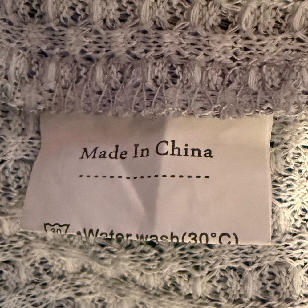 ADEAM Light Gray Textured Knit Top - Picture 4 of 6